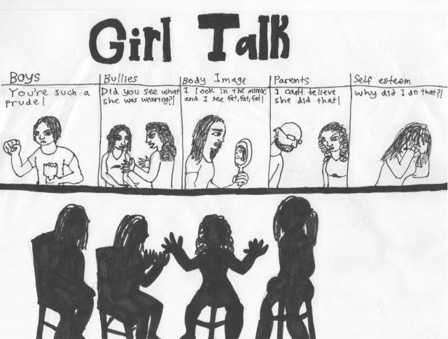 girl talk cartoon 2015-2